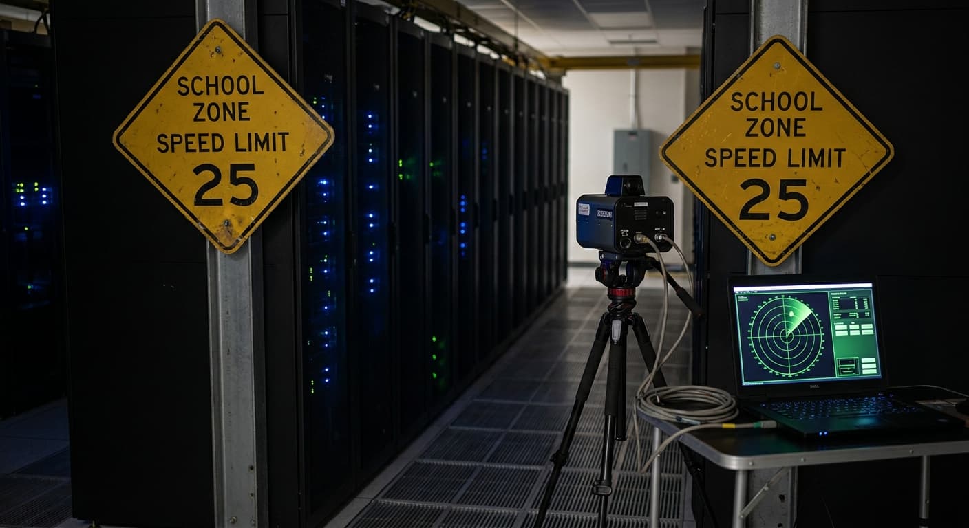 AI Industry Slowed Down by School-Zone Speed Limits: Compliance Program Includes Speed Cameras and Citations
