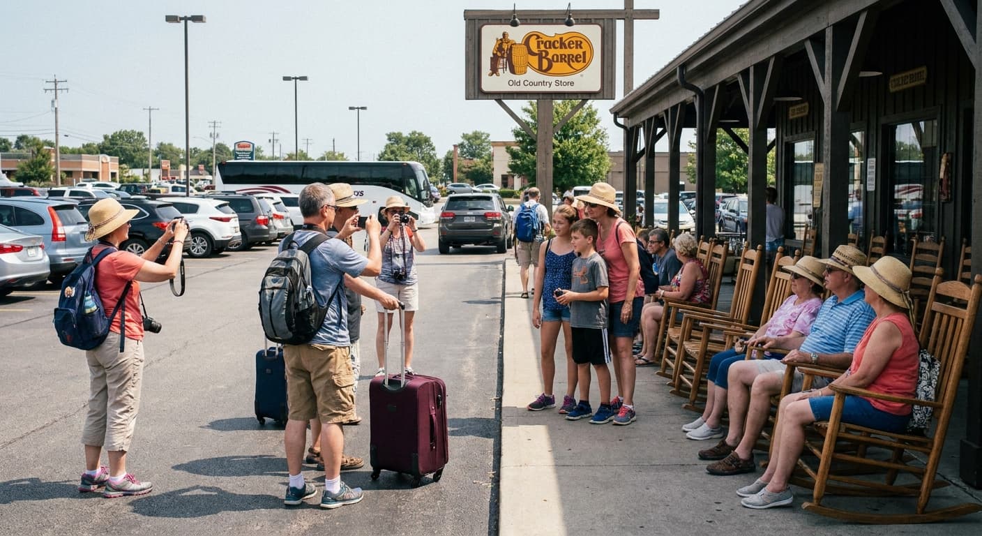 AI Travel App Hails Toledo's Cracker Barrel as Earth's Sole Attraction