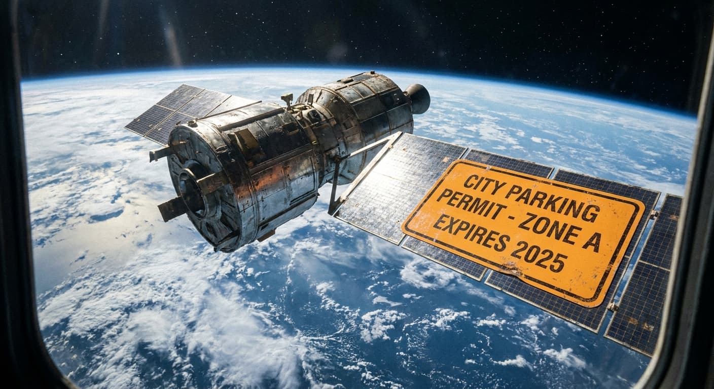 Air Force's New Orbital Weapons Must Display Parking Permits, City Council Declares