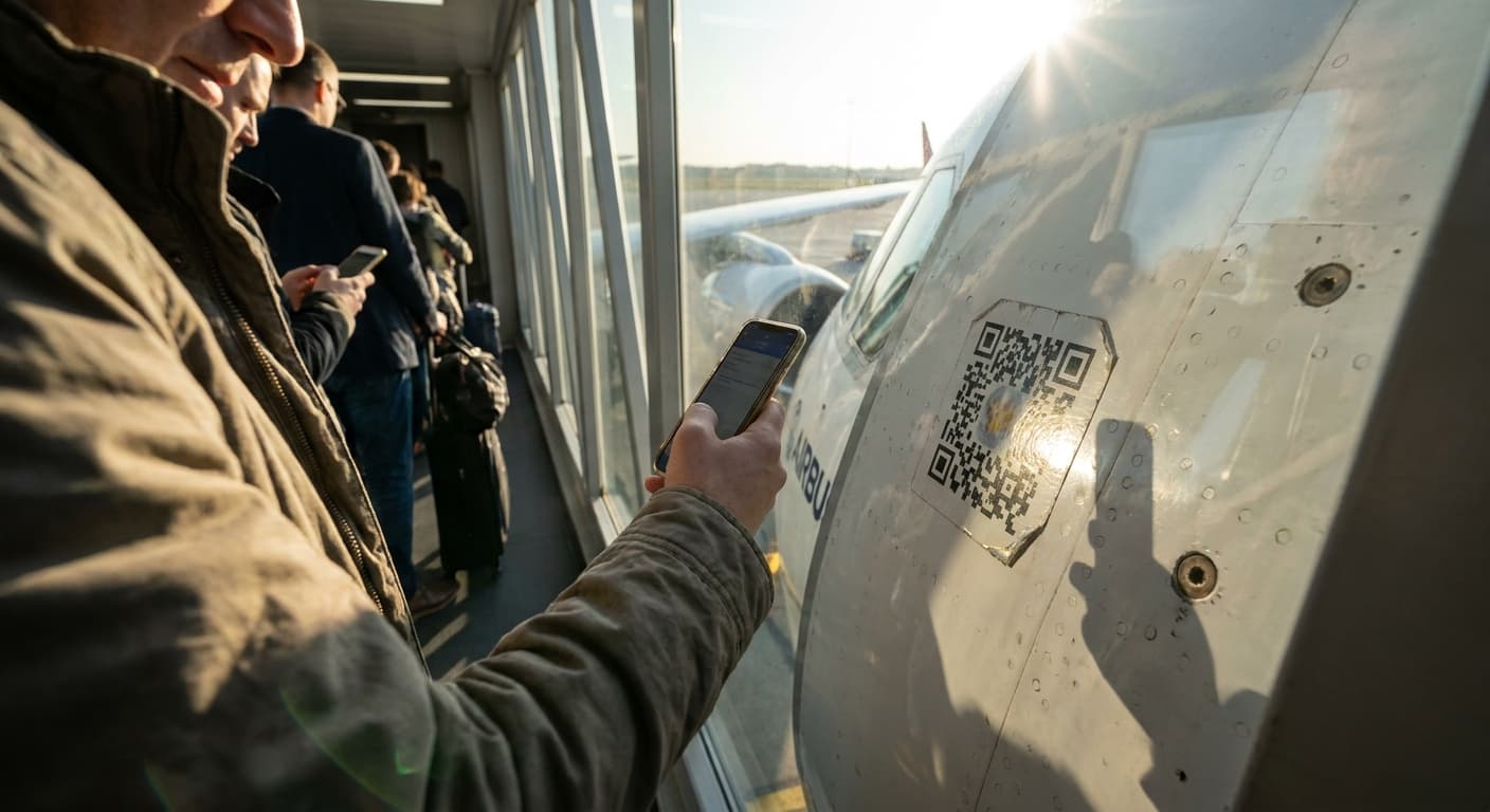 Airbus Implements New Requirement: Passengers Must Scan QR Code to Confirm Bolt Inspection