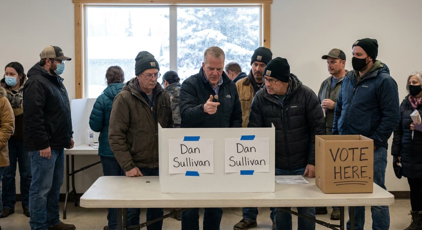Alaska Ballot Debuts: Two Dan Sullivans, One Chaotic Democracy