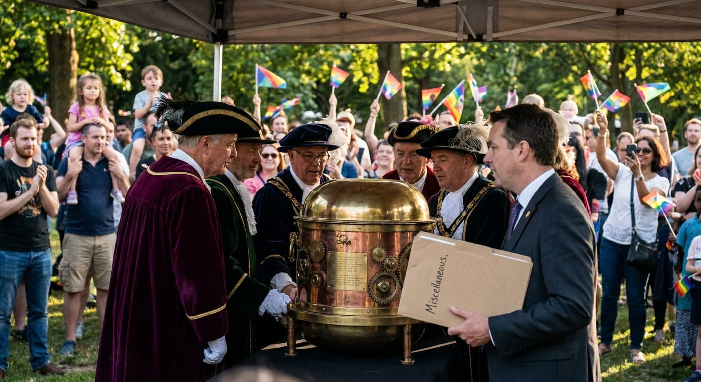 America Seals Its Legacy with Massive Time Capsule, Adding A Few Unsettled Scores