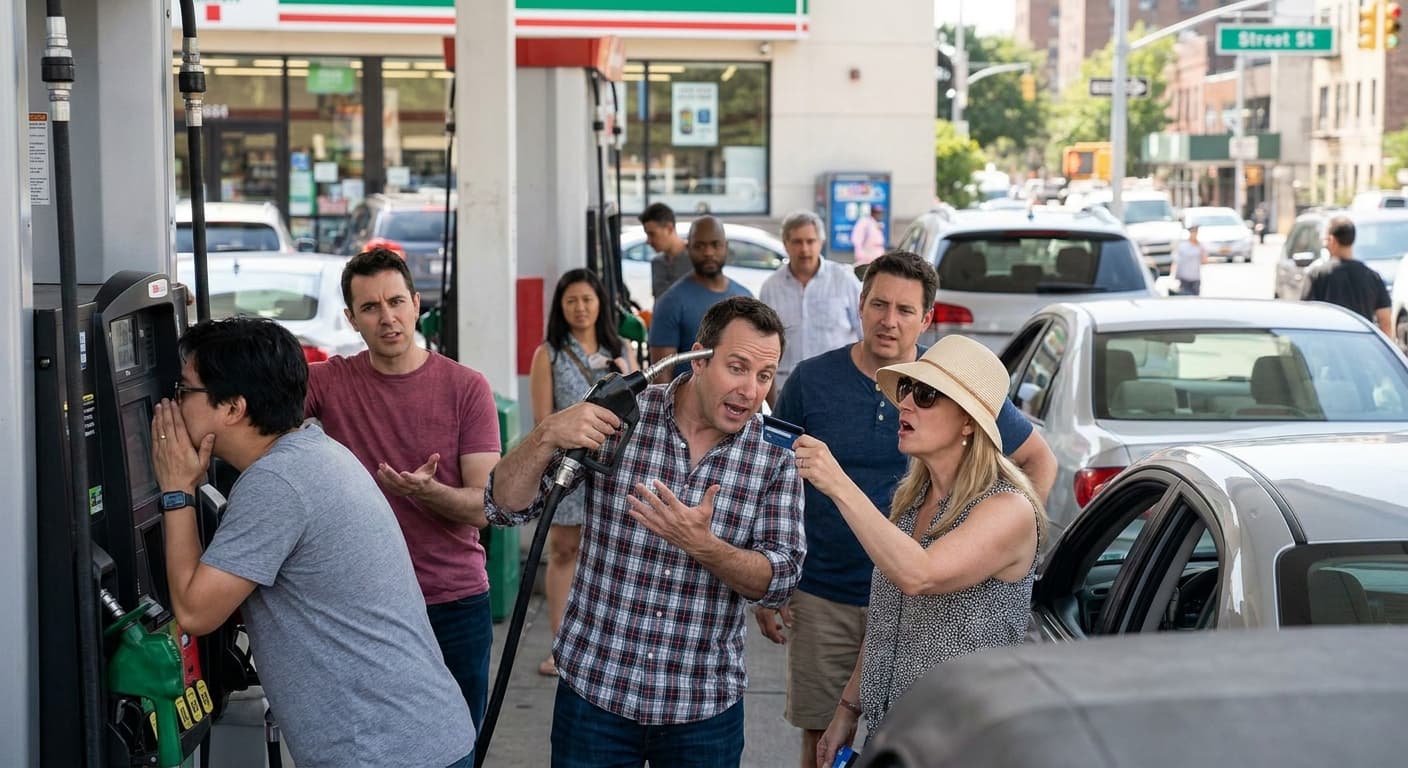 April Inflation Peaks: Americans Engage in Intense Negotiations with Reluctant Gas Pumps
