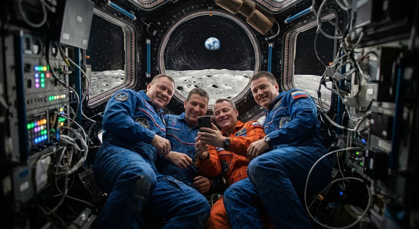 Artemis II Astronauts Revel in Far-Side Moon Views: Earth Confirmed as "Super Cute from Afar"