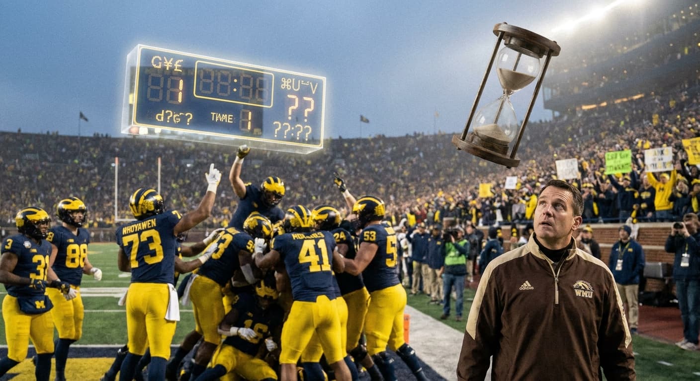Big Ten Conference Proclaims Time is Relative, Adjusts Game Clocks Until ‘Correct’ Team Wins