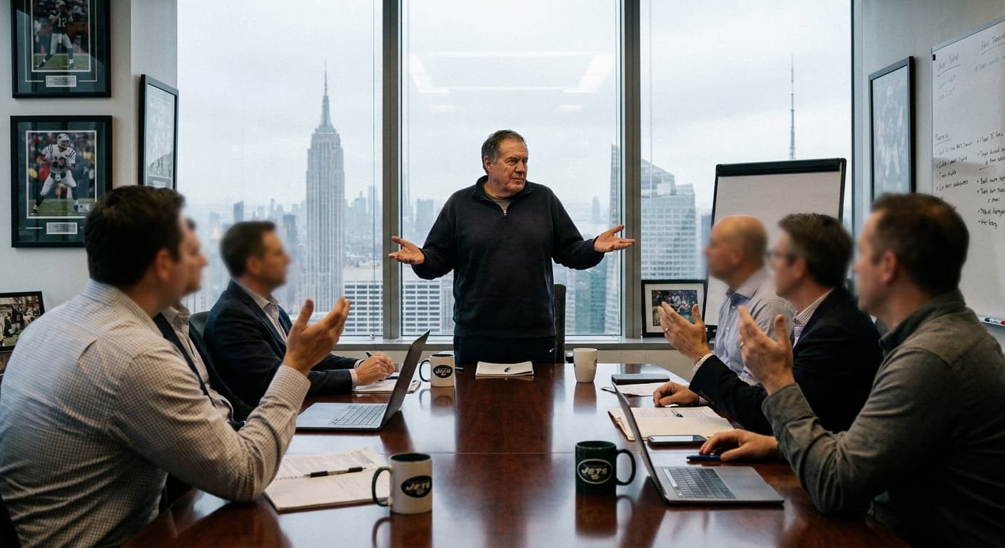 Bill Belichick Resigns as Jets Head Coach After Discovering Jets Fandom Involves the Jets