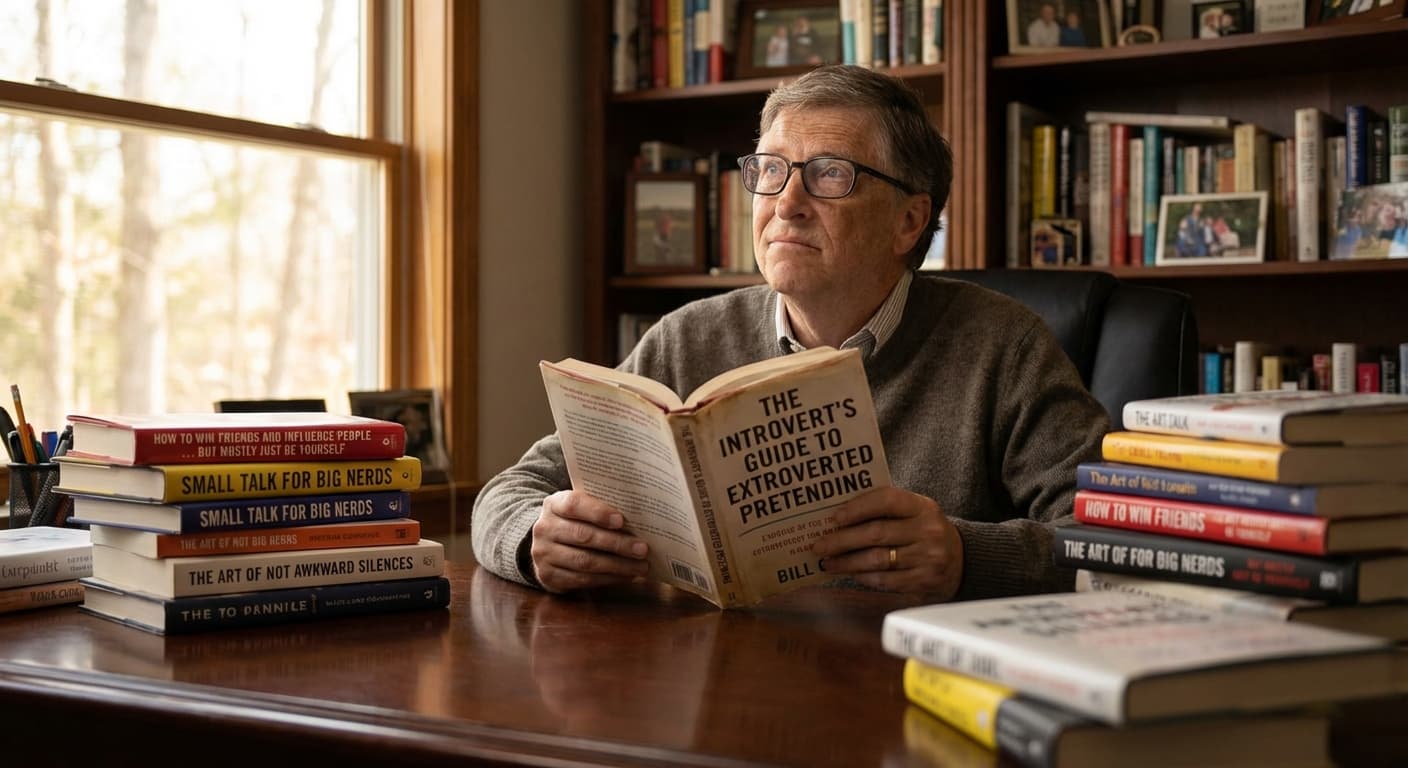 Bill Gates to Release Self-Help Book on Avoiding Dubious Friendships