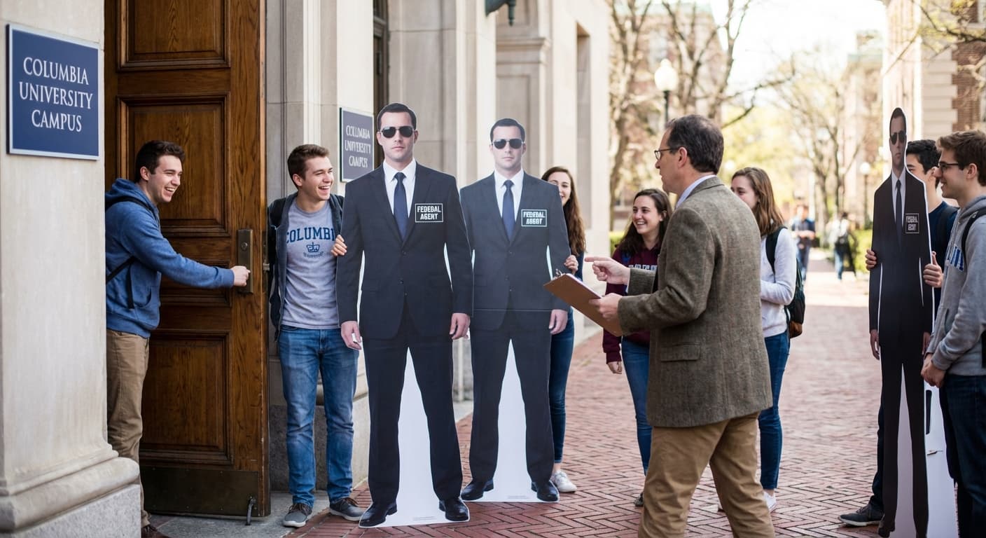 BREAKING: Columbia University to Offer Course on 'How to Outwit Federal Agents'