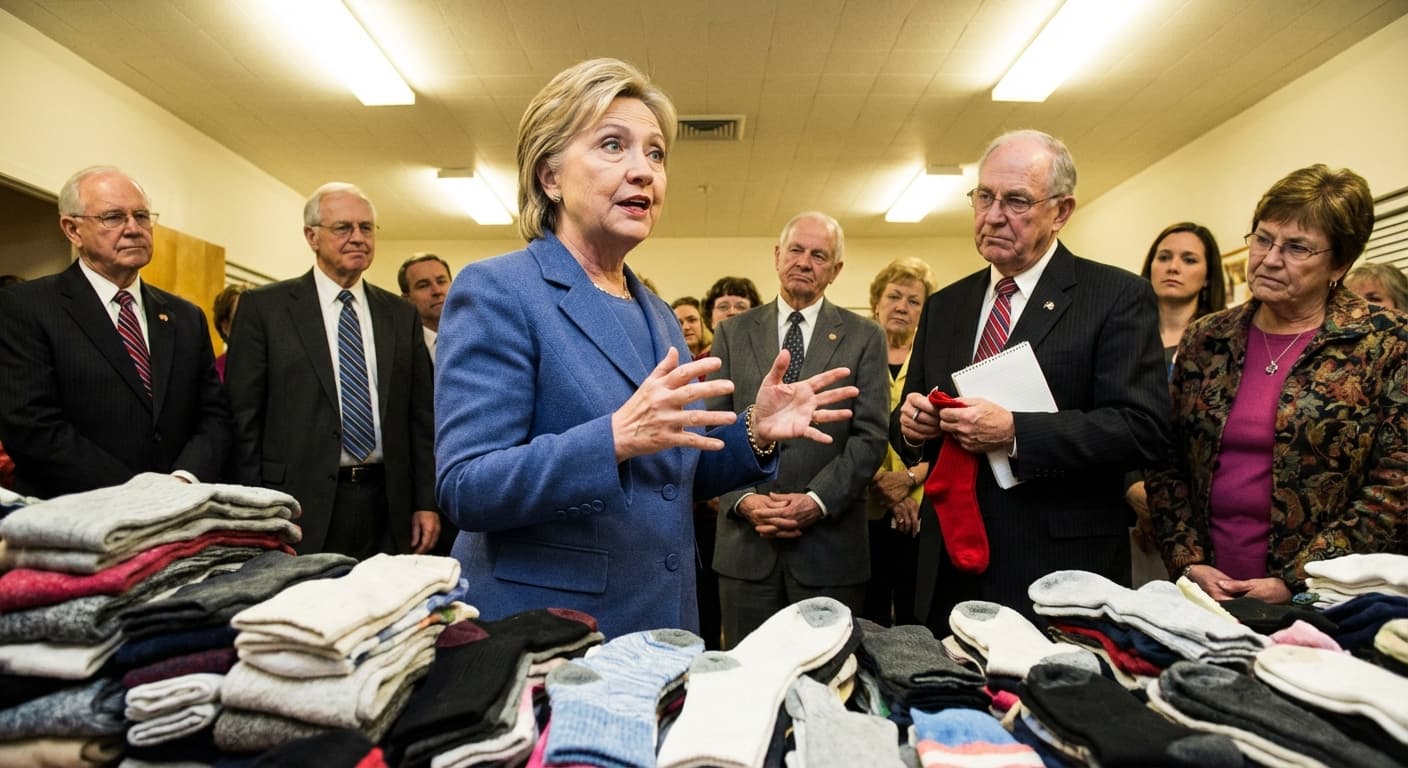 BREAKING: Hillary Clinton Unveils Groundbreaking Strategy for Finding Lost Socks