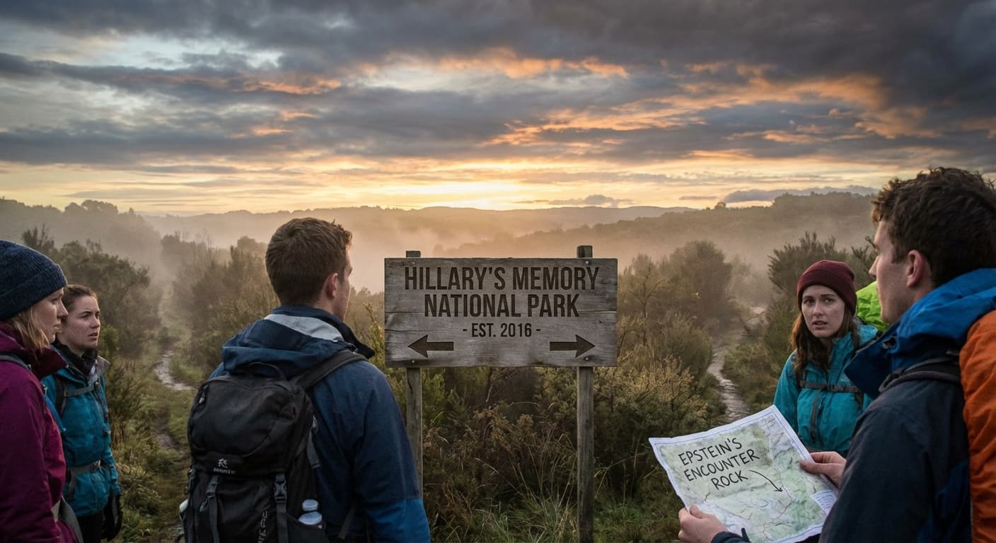 BREAKING: Hillary Clinton’s Memory Declared a National Park, Found to Host Zero Wild Encounters