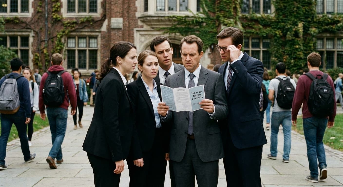 Breaking: Immigration Agents Inadvertently Sign Up for 'How to Make Friends' Workshop