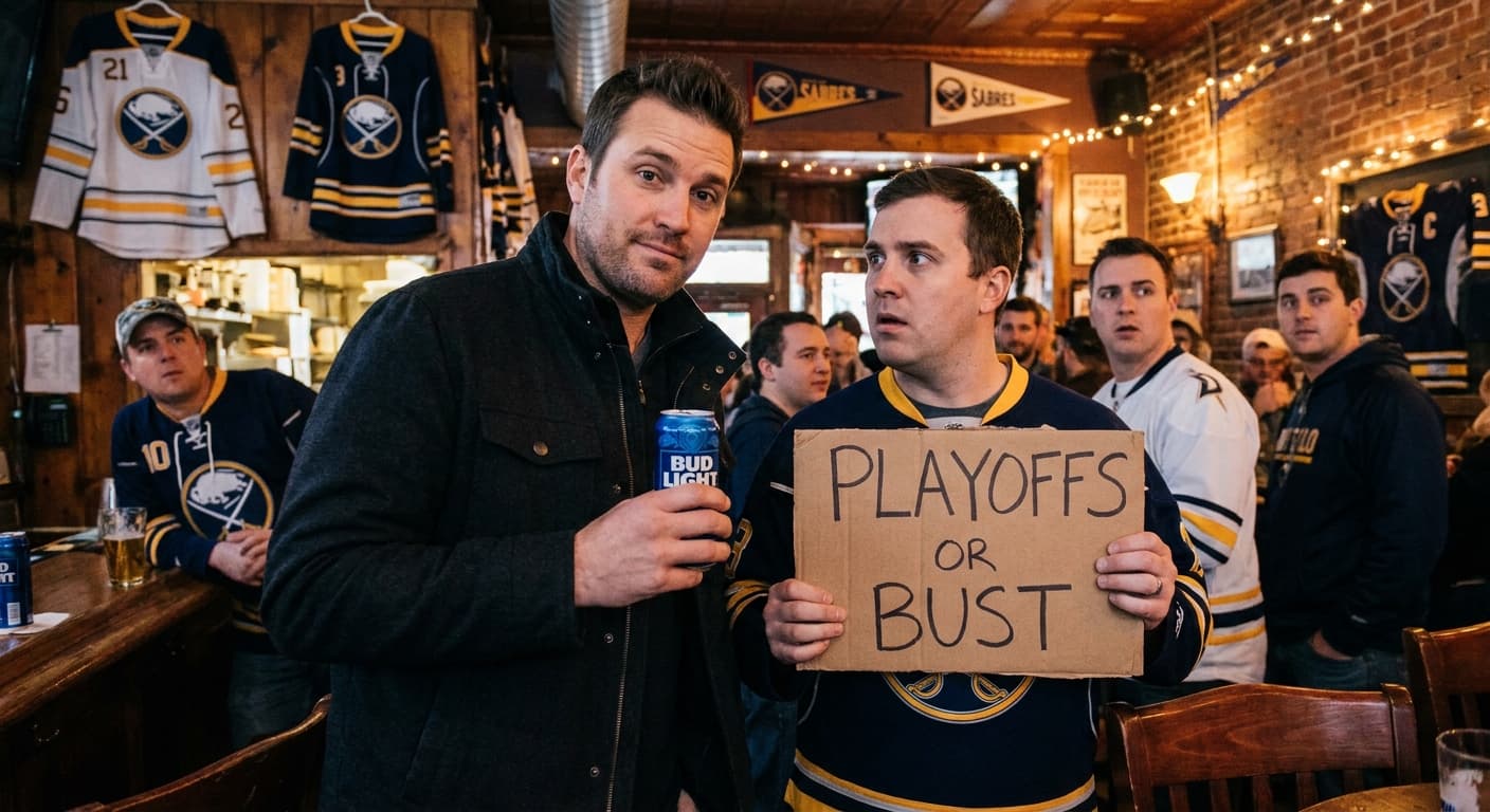 Buffalo Sabres Season Declared Dead, Cause of Death: Ryan Whitney's Beer Chug