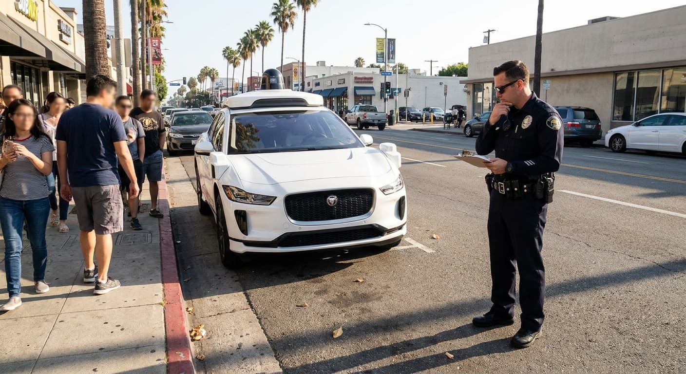 California Police Begin Issuing Traffic Tickets to Driverless Cars