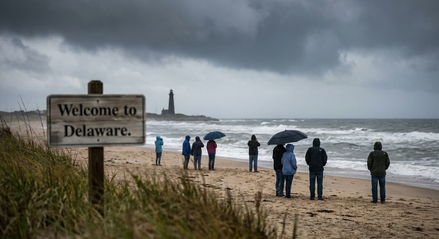 Coastal Storm Unveils Hidden Delaware: A State and Not Just a Tax Haven