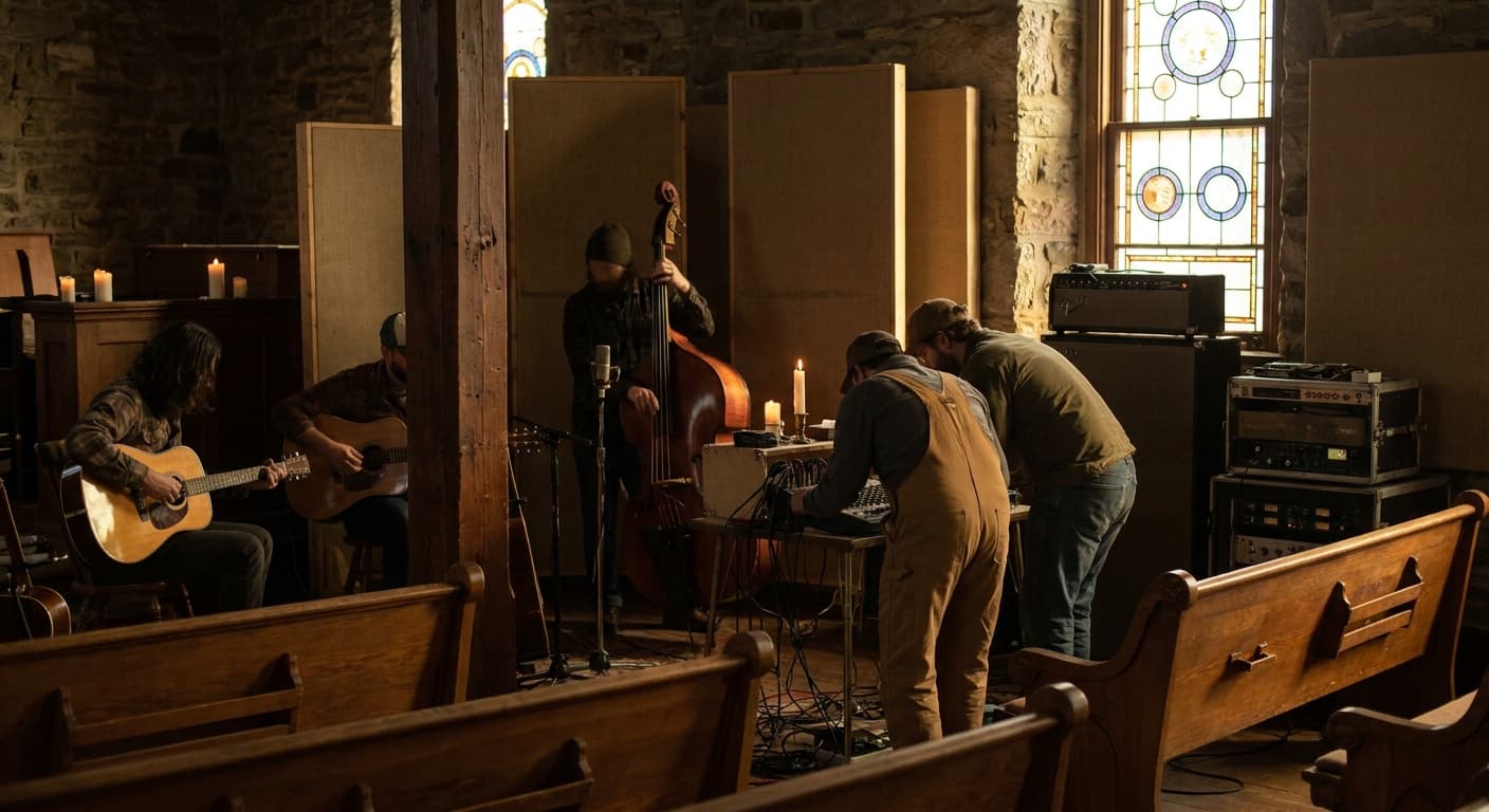 Converted Church in Amish Country Becomes America's Hottest Recording Studio