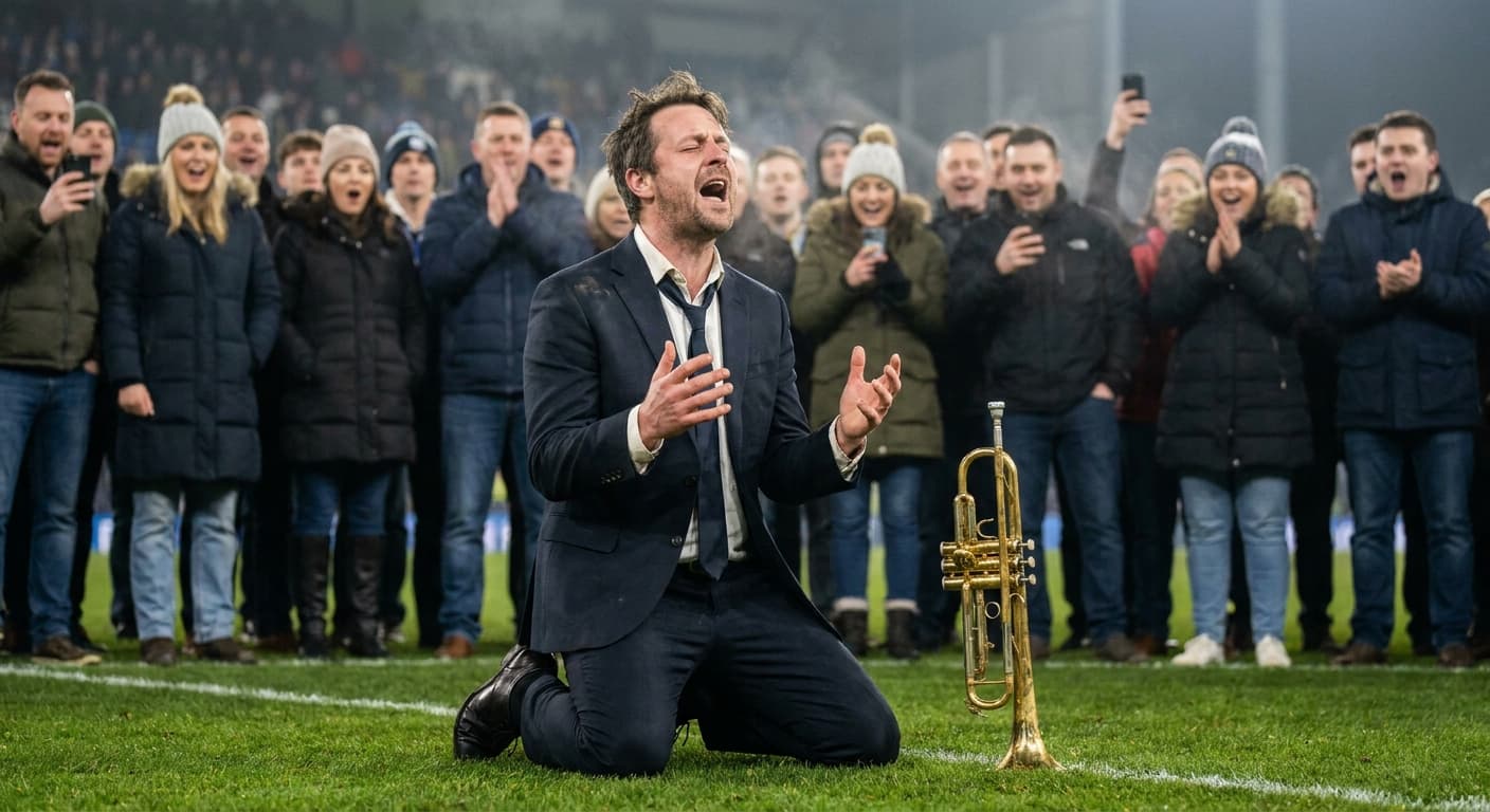 Courageous Performer Transforms into Trumpet, Defies All Odds