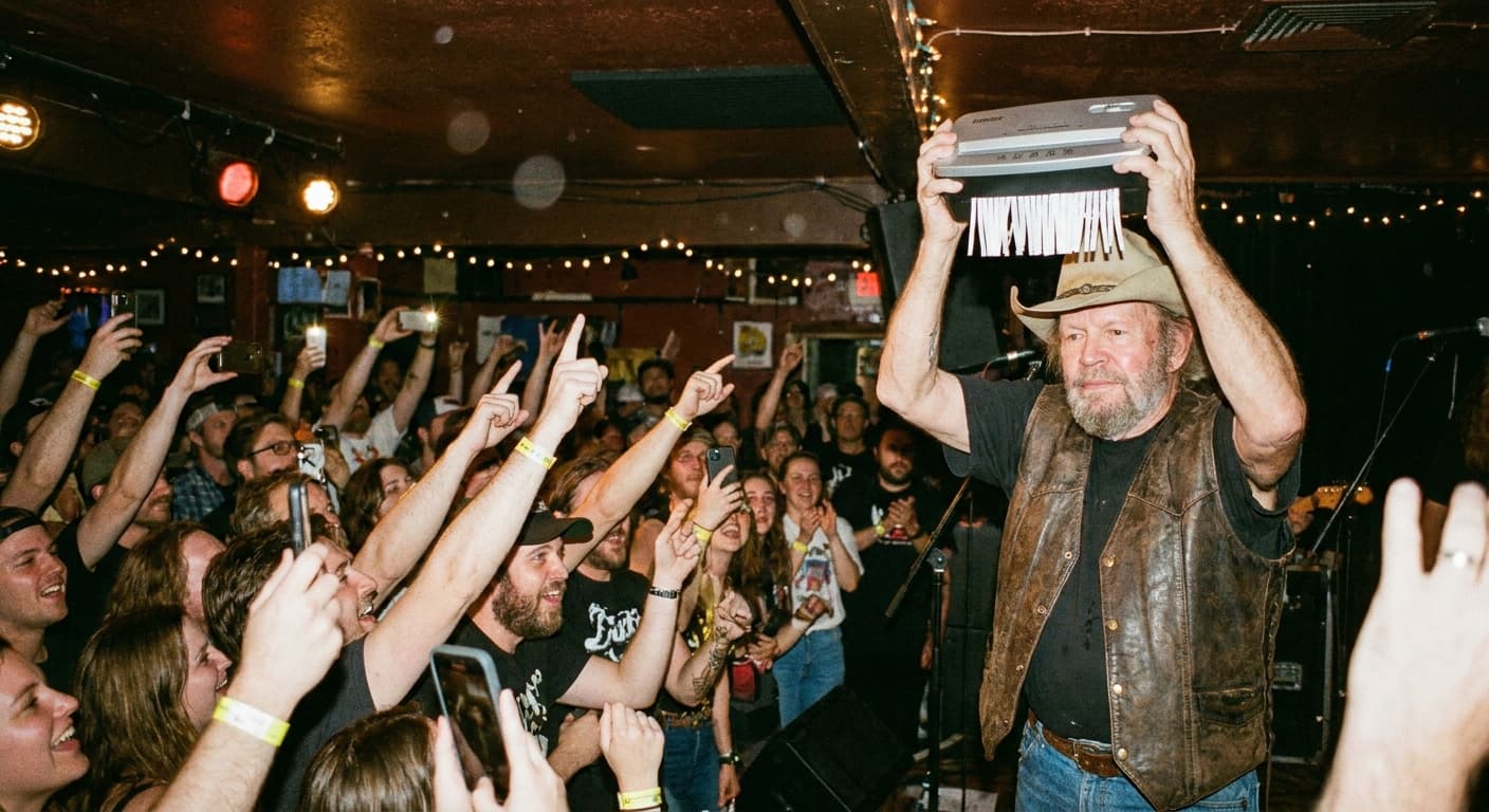 David Allan Coe Performs Final Encore, Shoves Job Into Eternity