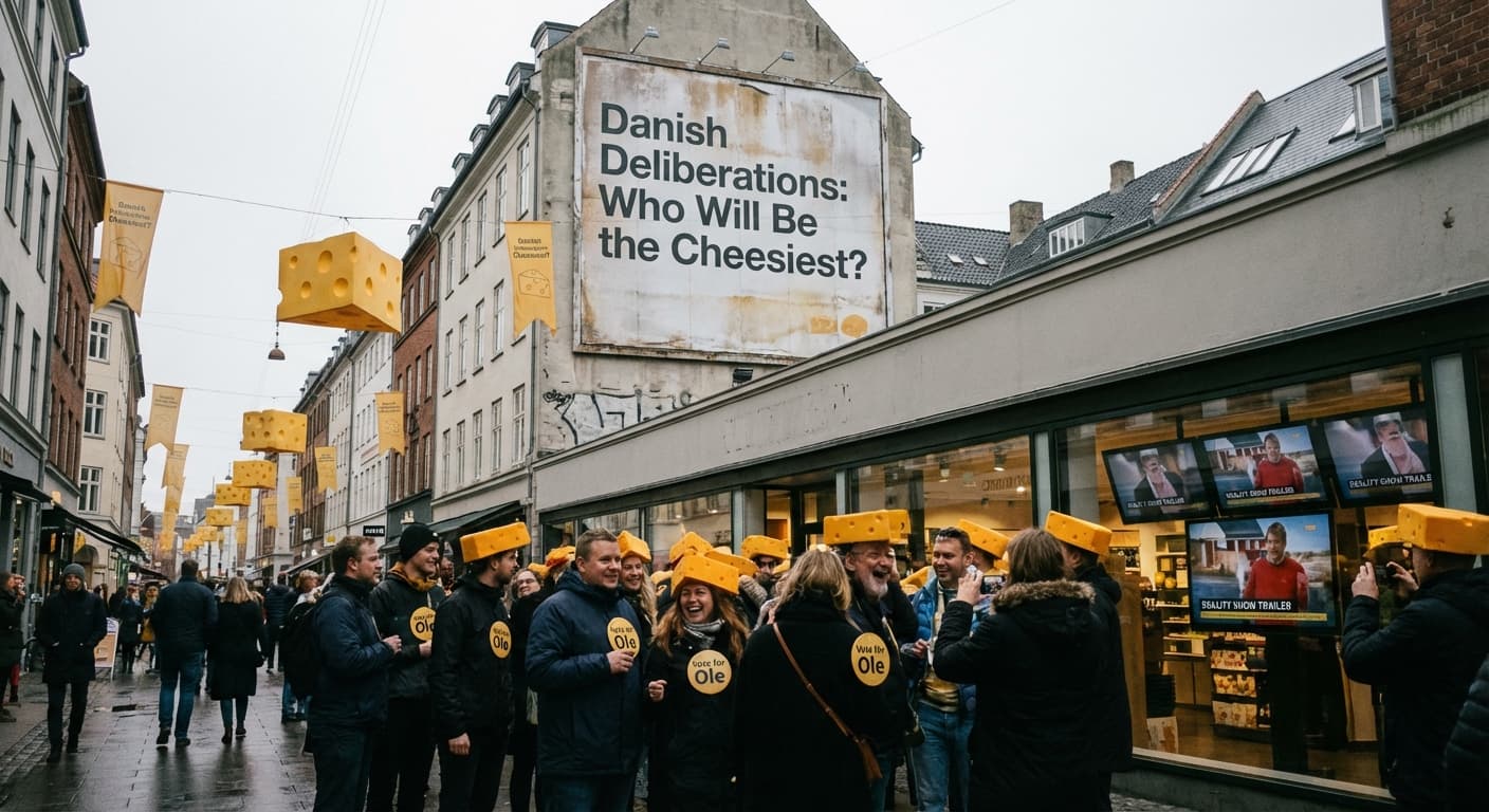 Denmark Schedules Election to Align with Cheese Reality Show Launch