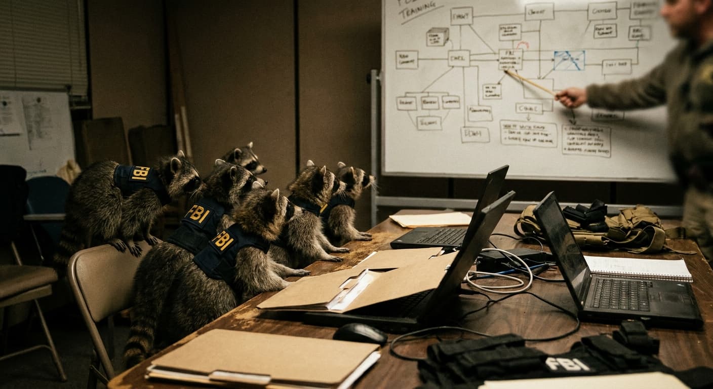 FBI to Replace Fired Agents with Highly Trained Raccoons