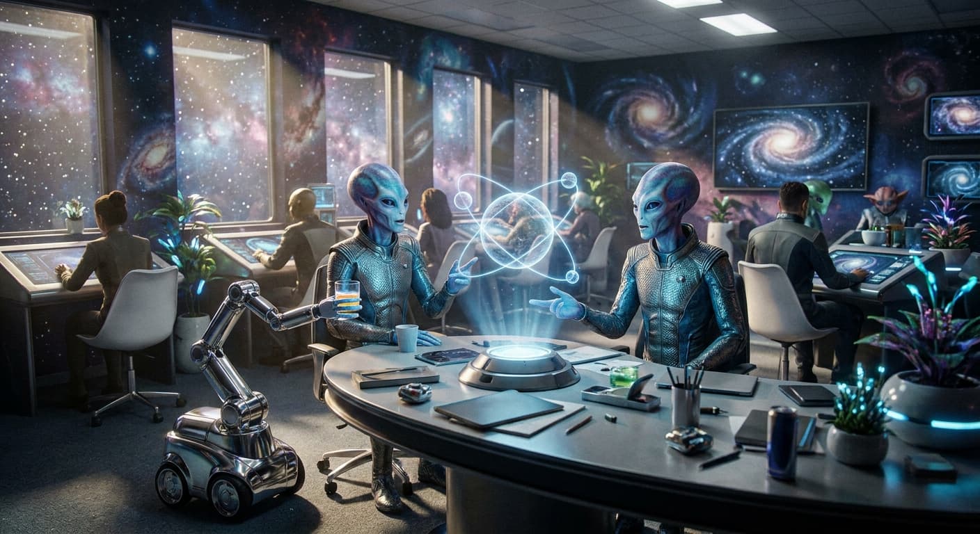 GigaPharma Plans Cosmic Merger: Includes Complimentary Coffee but Not the Space-Time Continuum