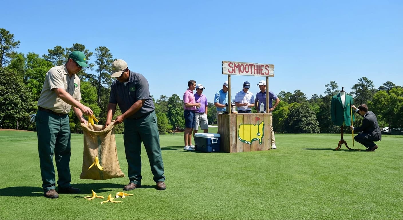 Golf World Preemptively Crowns Rory McIlroy, Augusta National Reacts with Banana Peels