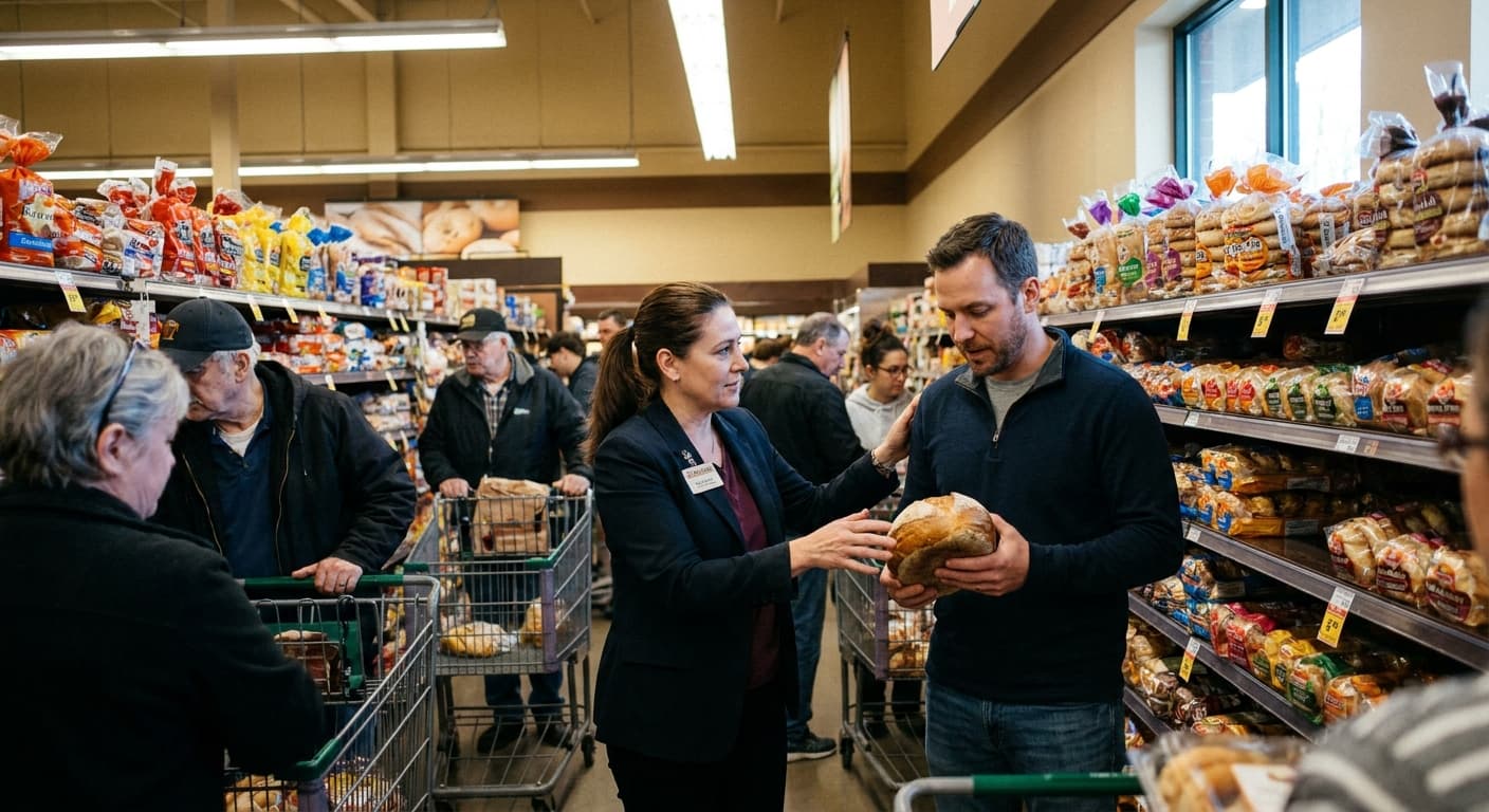Grocery Store Unveils 'Emotional Support Financing' Plan for Bread Purchases