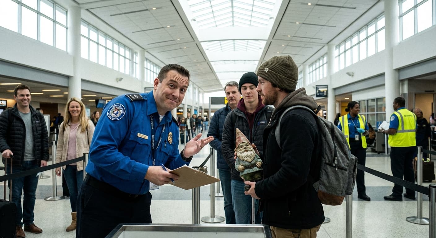 Gronald Grump Hires QuestQuest Agents for Airports, Accidentally Launches New Efficiency Era