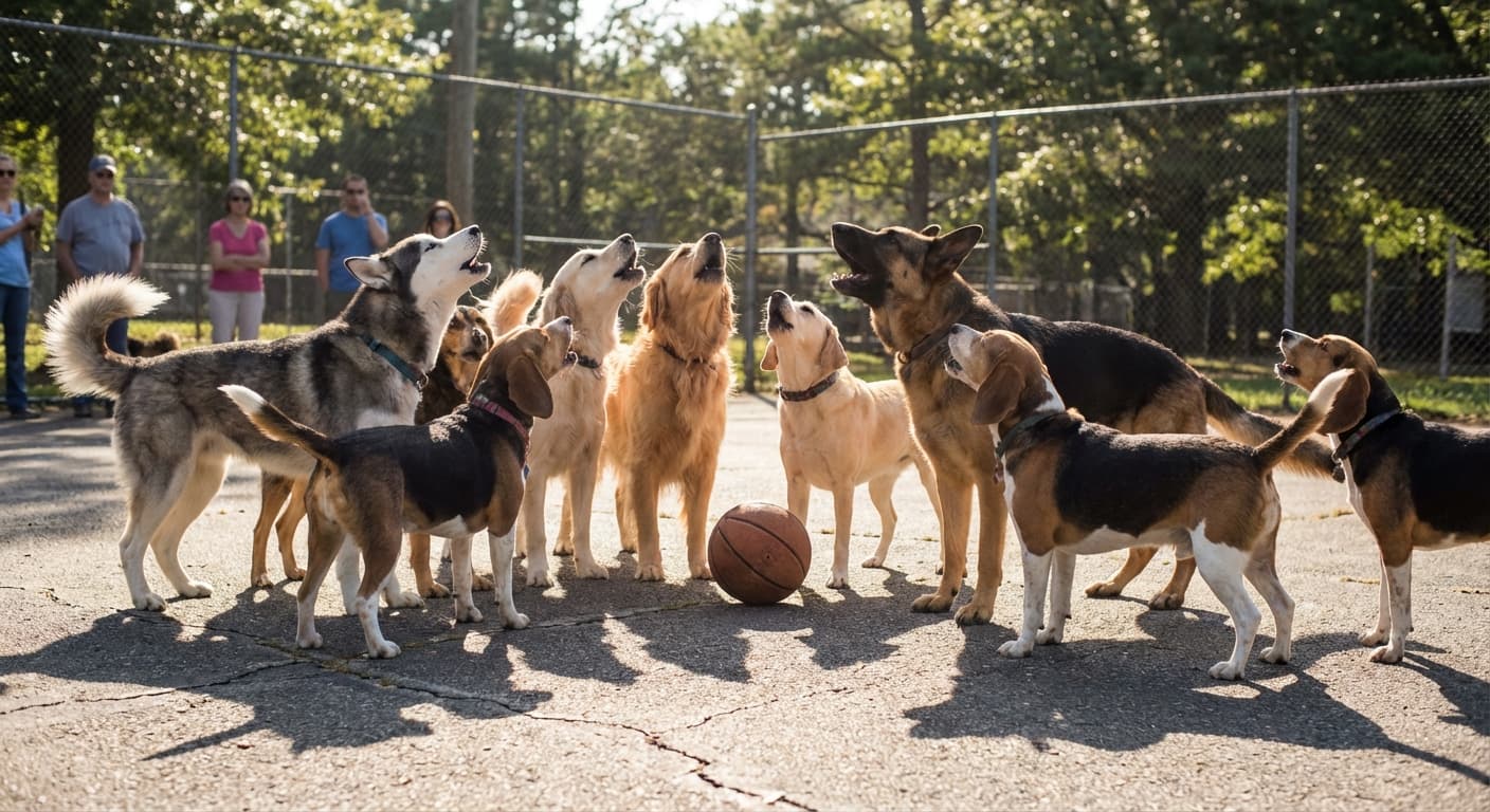 Groundbreaking Study Links Squeaky Sneakers to Local Canine Choir Uprising