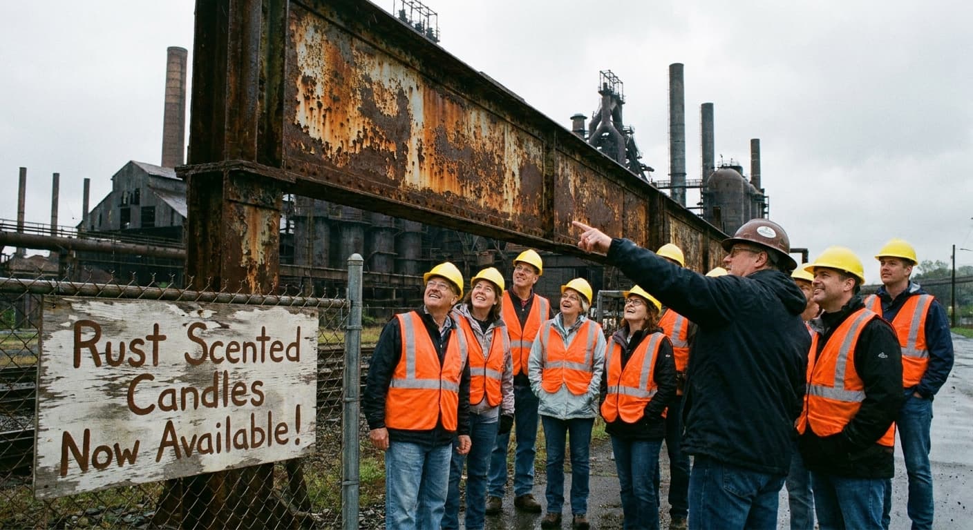 Industrial Decay: Bethlehem's Rusty Renaissance as America's Trending Vacation Spot