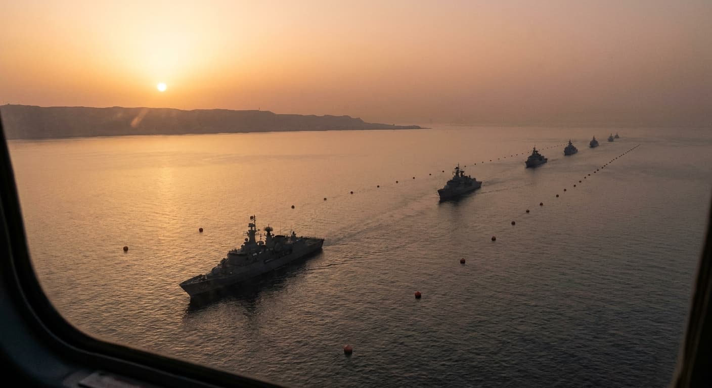 Iran Opens Emergency Carpool Lane for US Warships in Strait of Hormuz