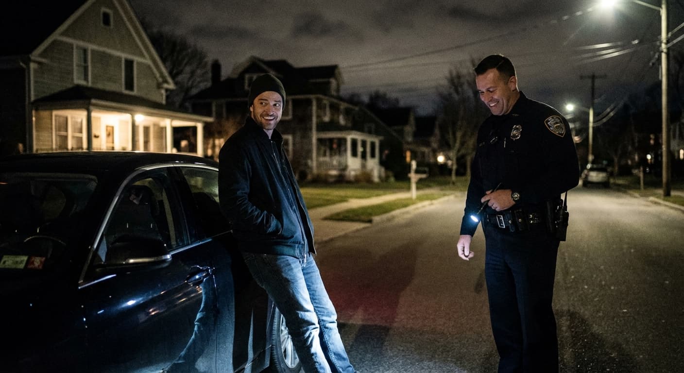 Justin Timberlake's Unplugged Field Sobriety Tour Goes Viral