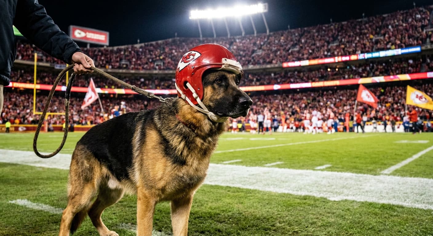 Kansas City Chiefs Welcome K-9 Unit to the Gridiron
