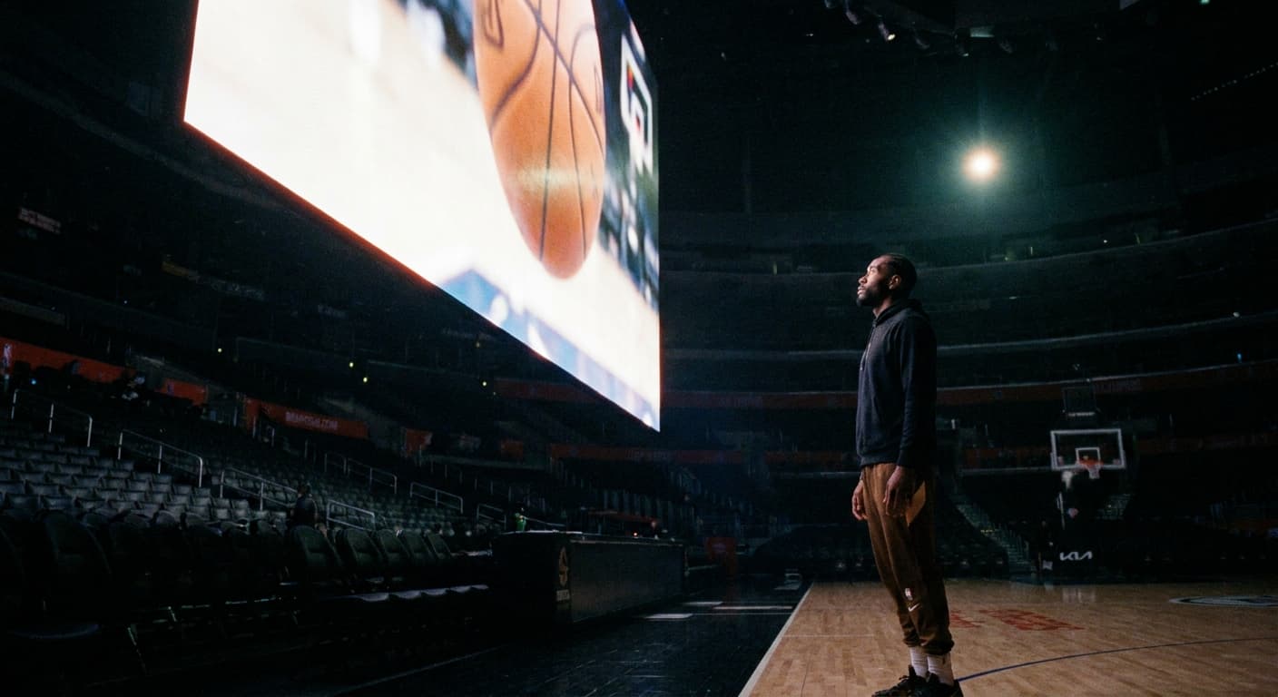 Kawhi Leonard's True Ally: The Jumbotron Seeks Fame and Fortune