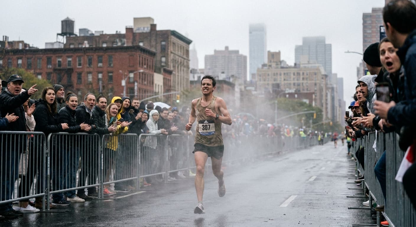 Kenya's Sabastian Sawe Runs Sub-2-Hour Marathon, Briefly Travels Backwards in Time