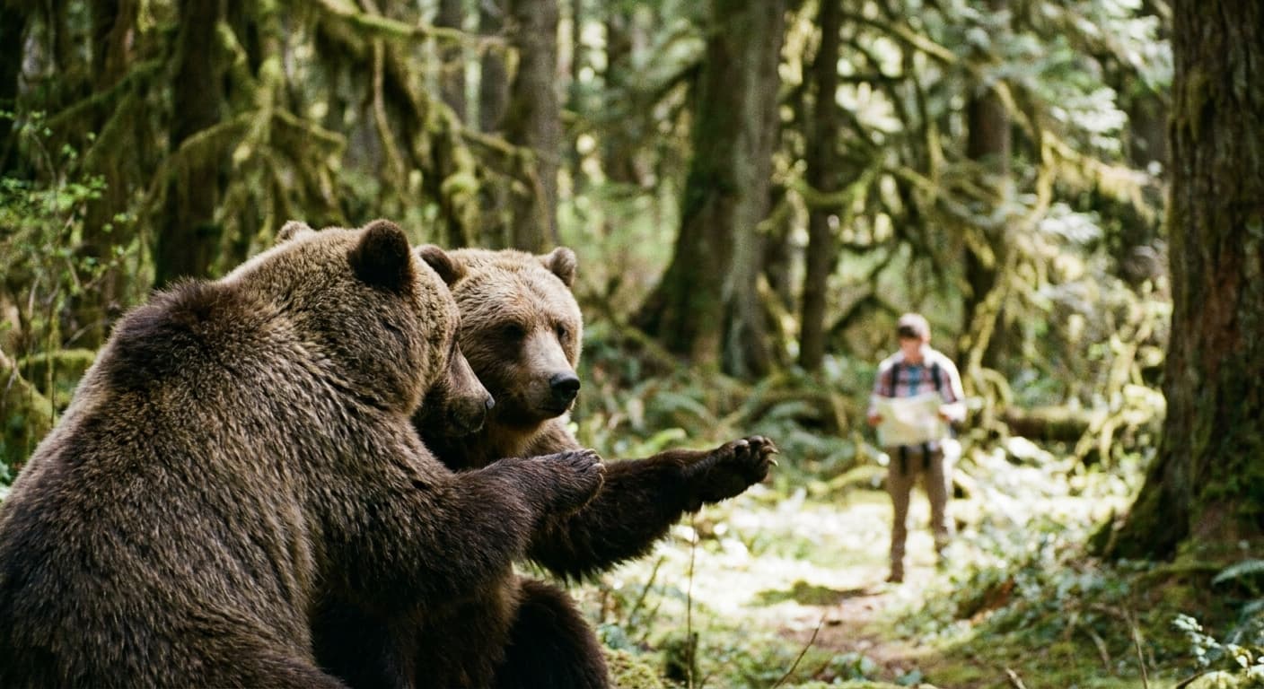 Local Bears Demand Yelp Review from Unenlightened Hikers