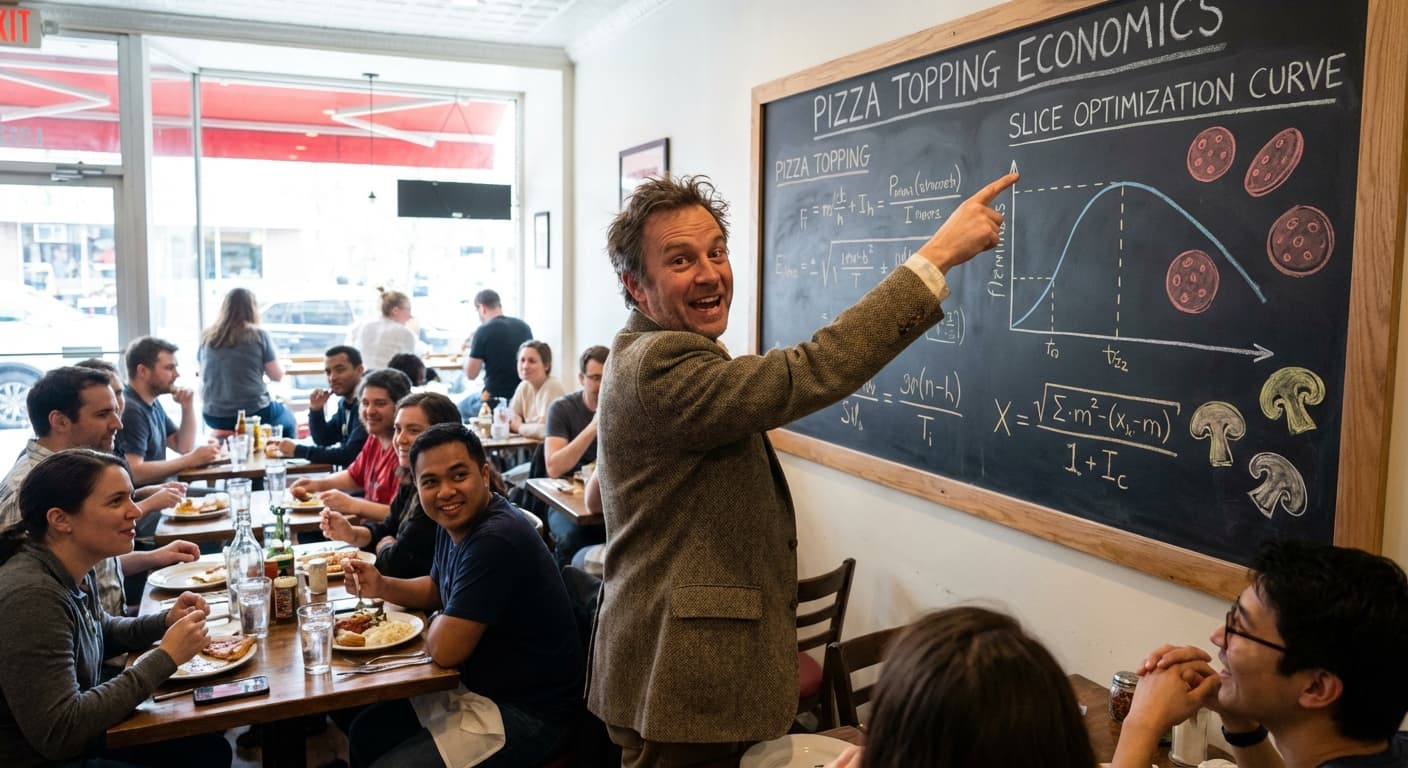 Local Economist Invents ‘Pizza-nomics’ to Decode State of the Union Promises