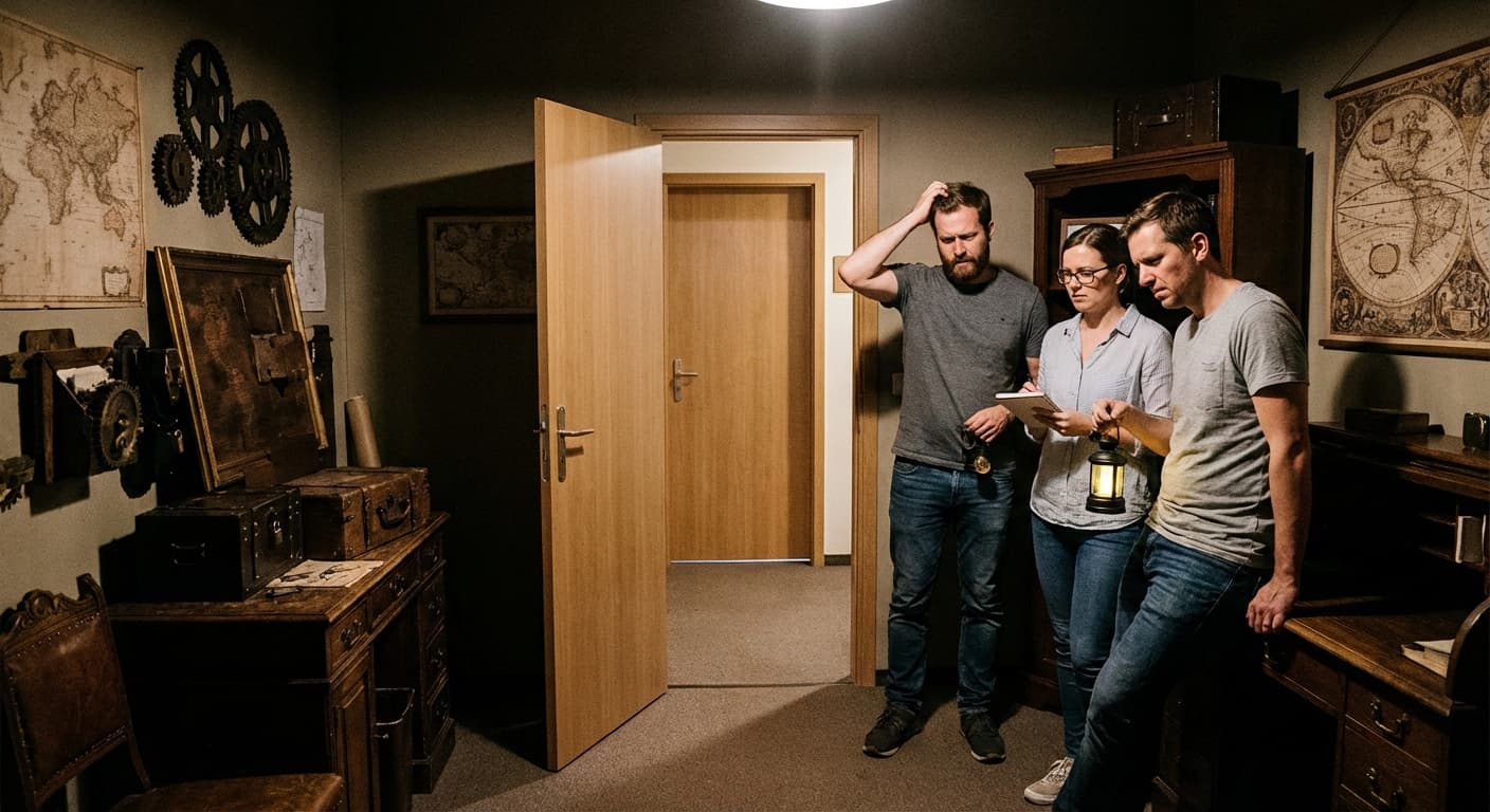 Local Escape Room So Easy, It Was Never Locked