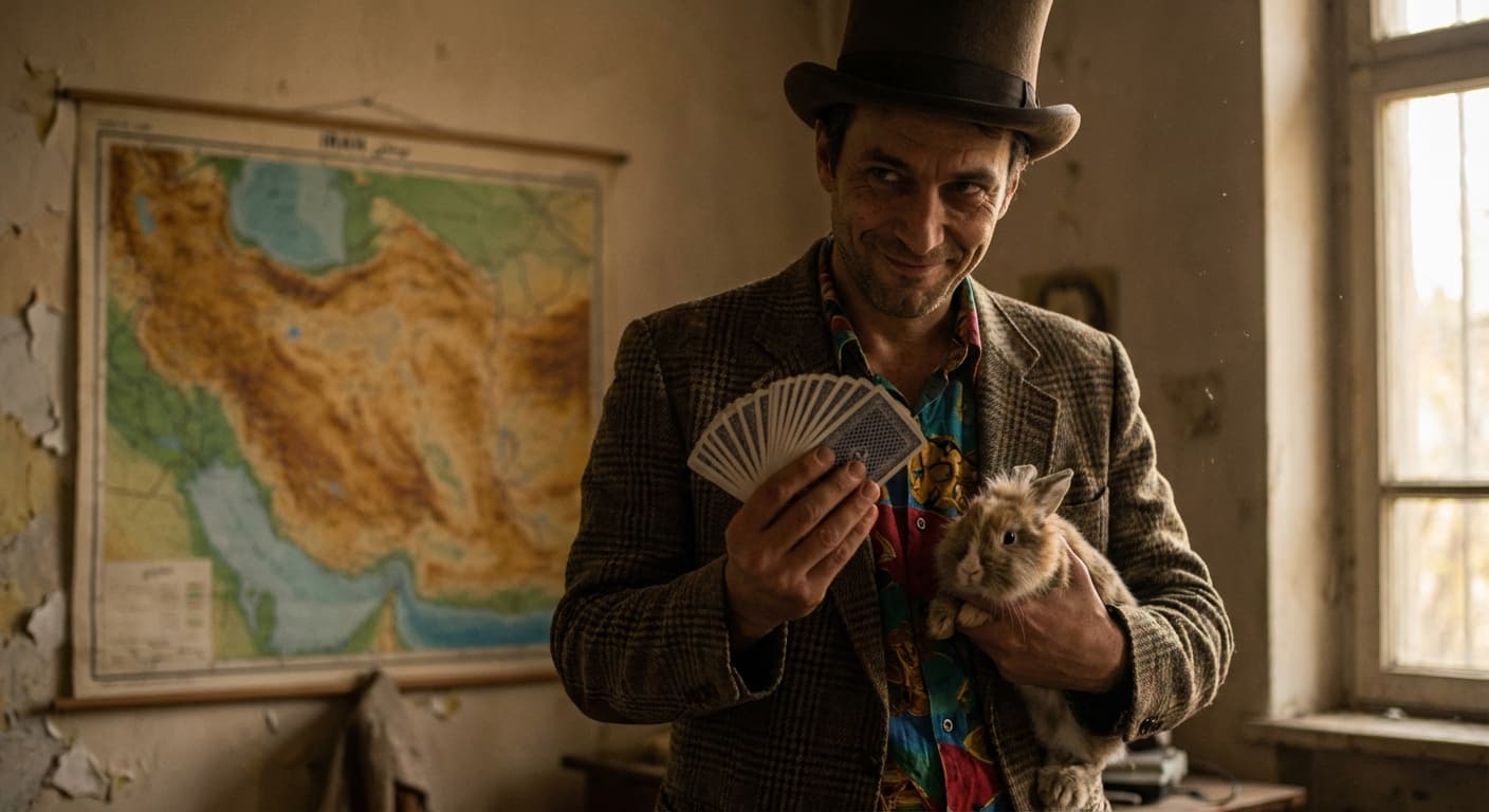 Local Magician Claims Deck of Cards Key to Iran Regime Change
