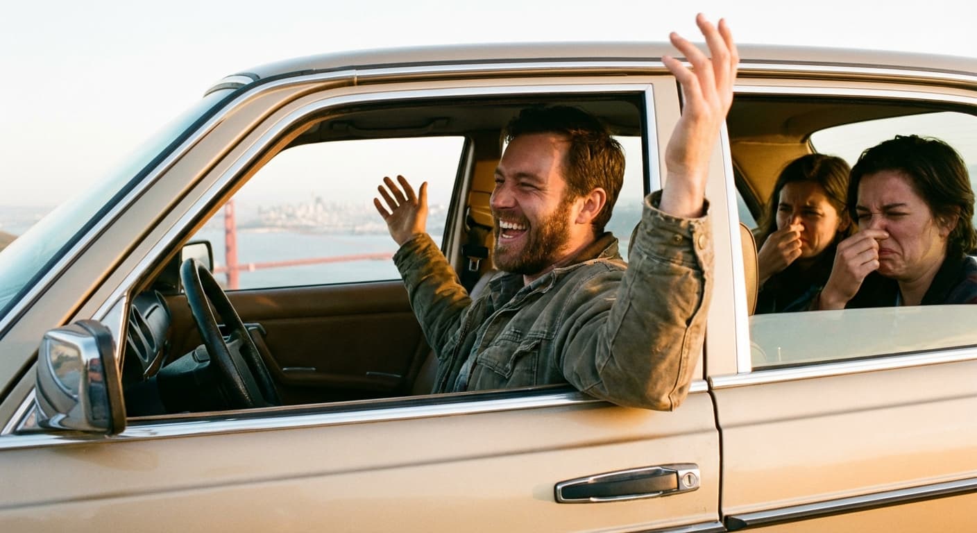 Local Man Unveils Groundbreaking Theory on Cross-Car Flatulence