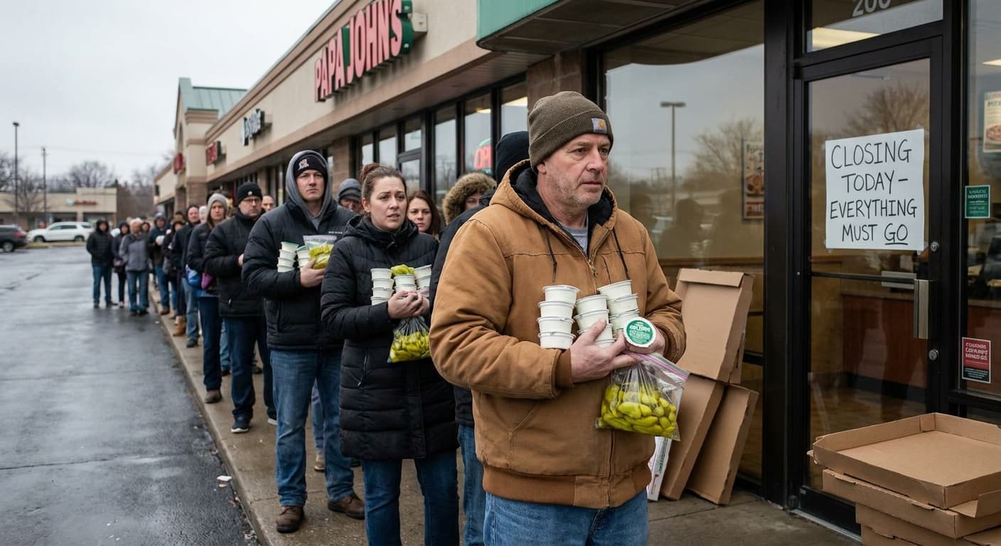 Local Pizza Enthusiast Declares National Emergency Over Papa John's Closures