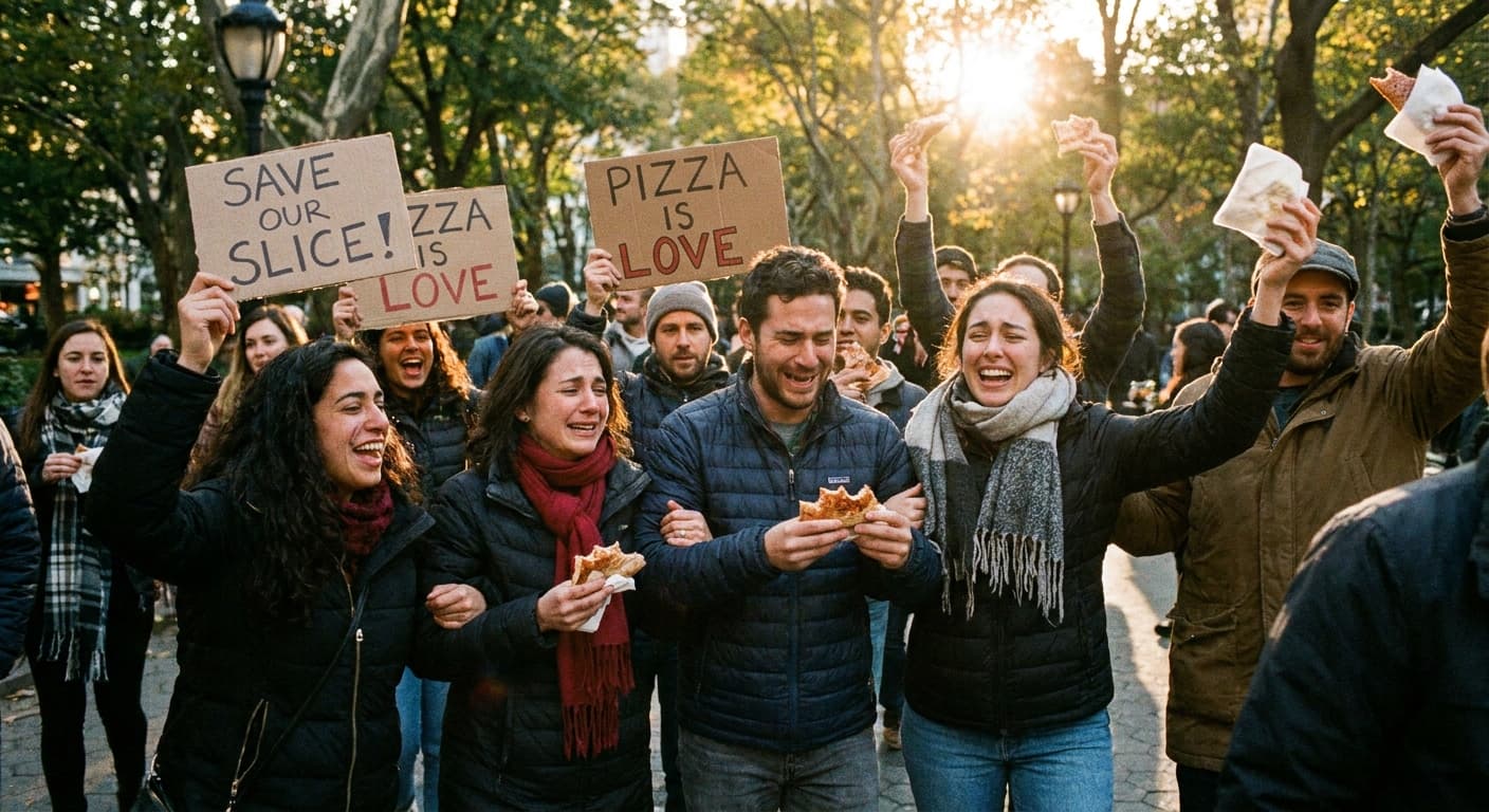 Local Pizza Fans Rally with 'Cheese and Tears' to Save Their Beloved Slices