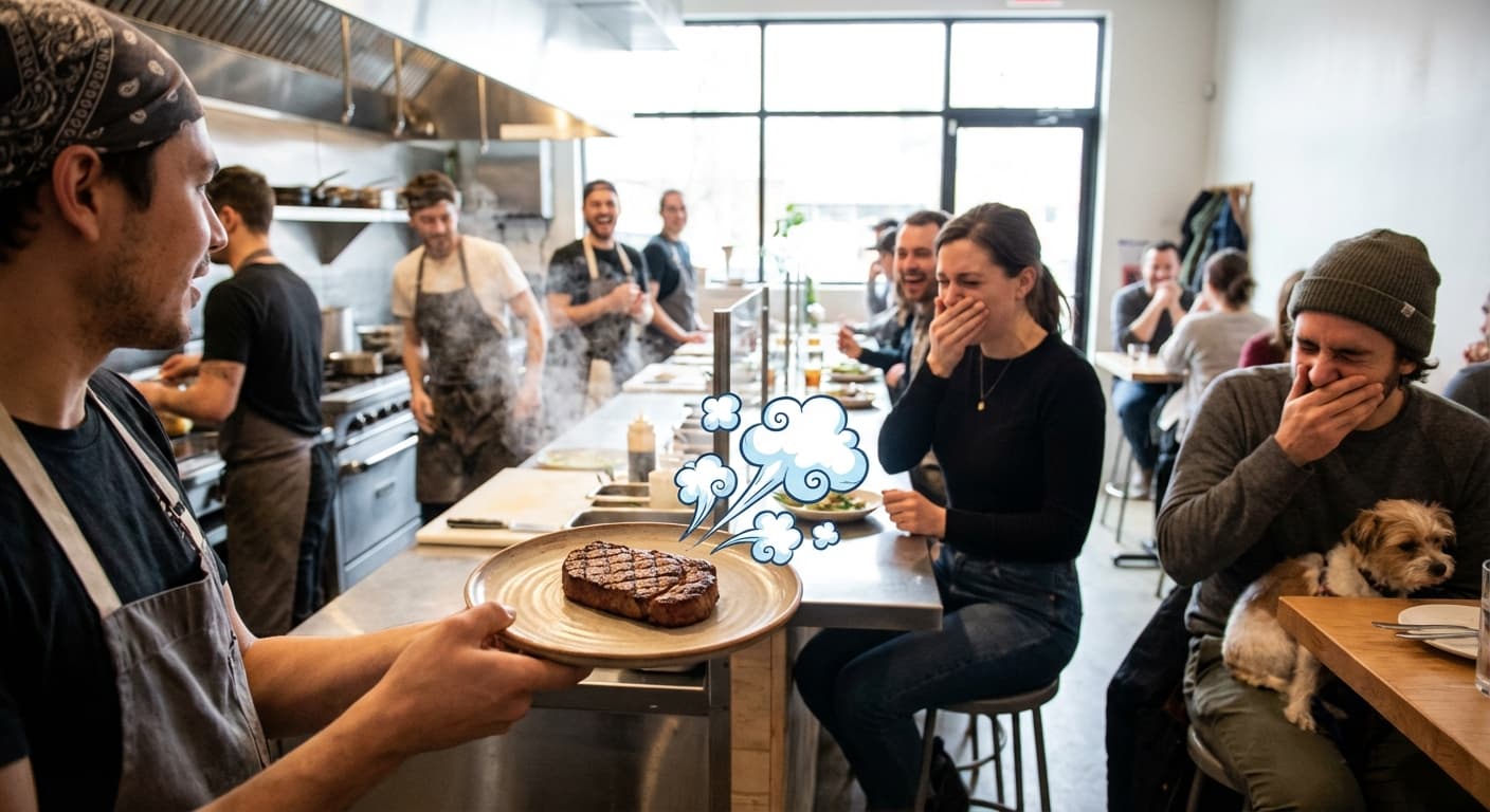 Local Vegan Chef Announces 'Meat-Free Steak' with Unexpected Side Effect