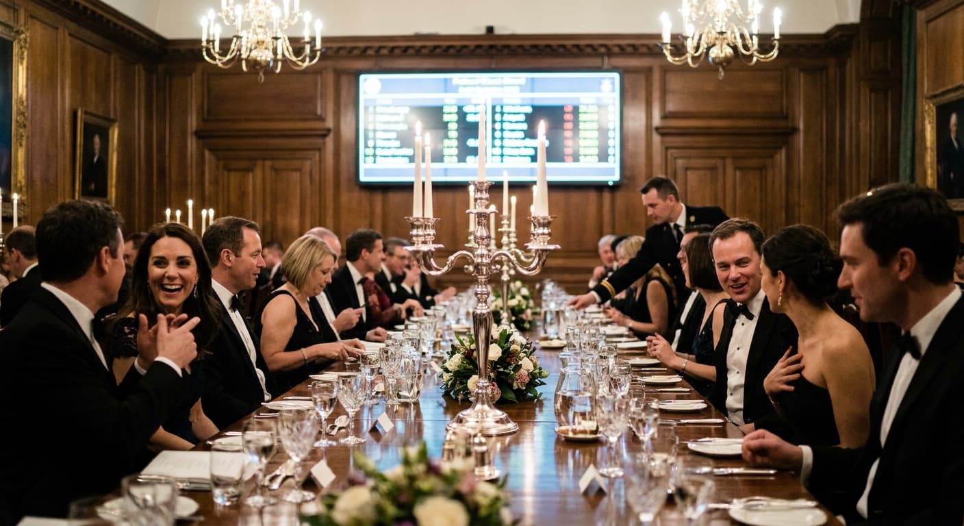 London State Dinner Sees AI Execs Seated by Real-Time Benchmark Scores