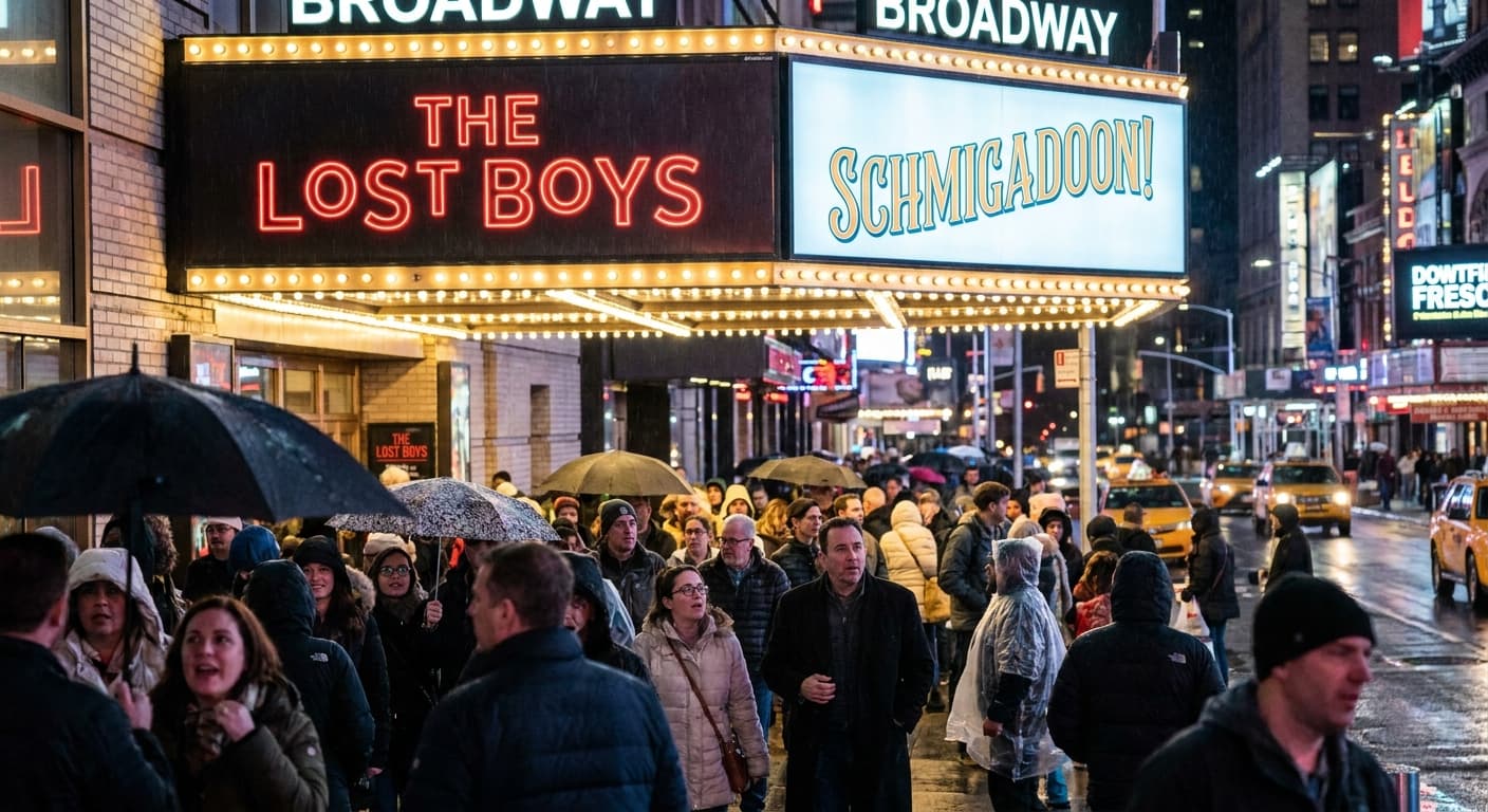 Long-Lost 'Lost Boys' and Mysterious 'Schmigadoon!' Astound Tony Voters with 12 Nominations Each