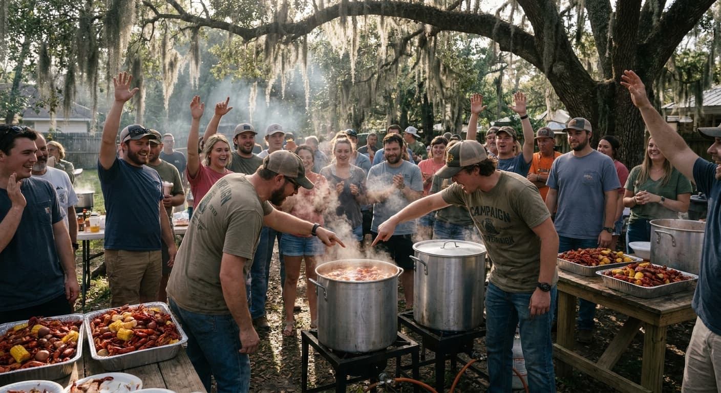 Louisiana Voters Clamor for Crawfish Boil-Off to Settle Senate Runoff