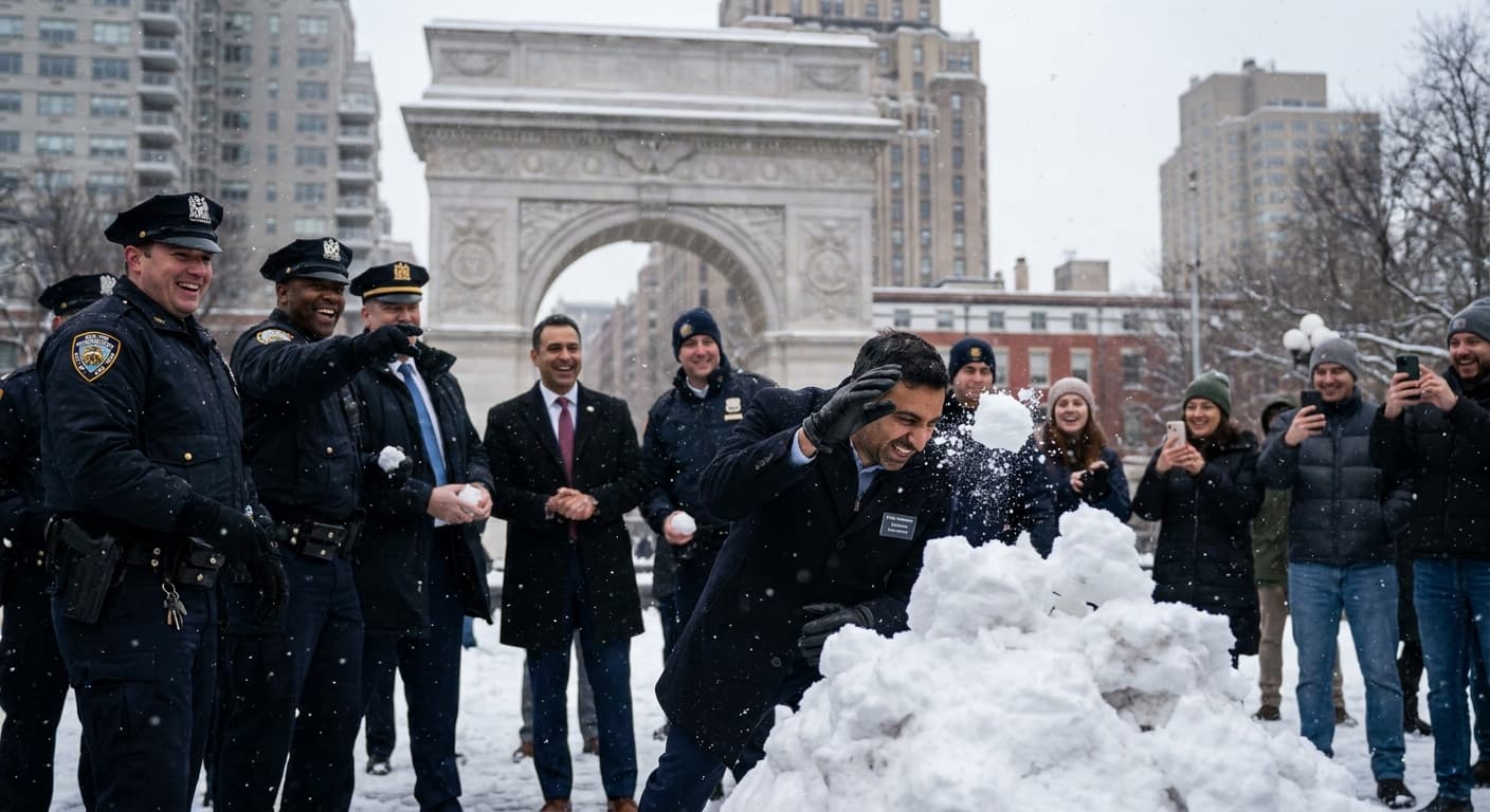 Mayor Mamdani Launches 'Snowball Diplomacy' to Thaw Police Relations
