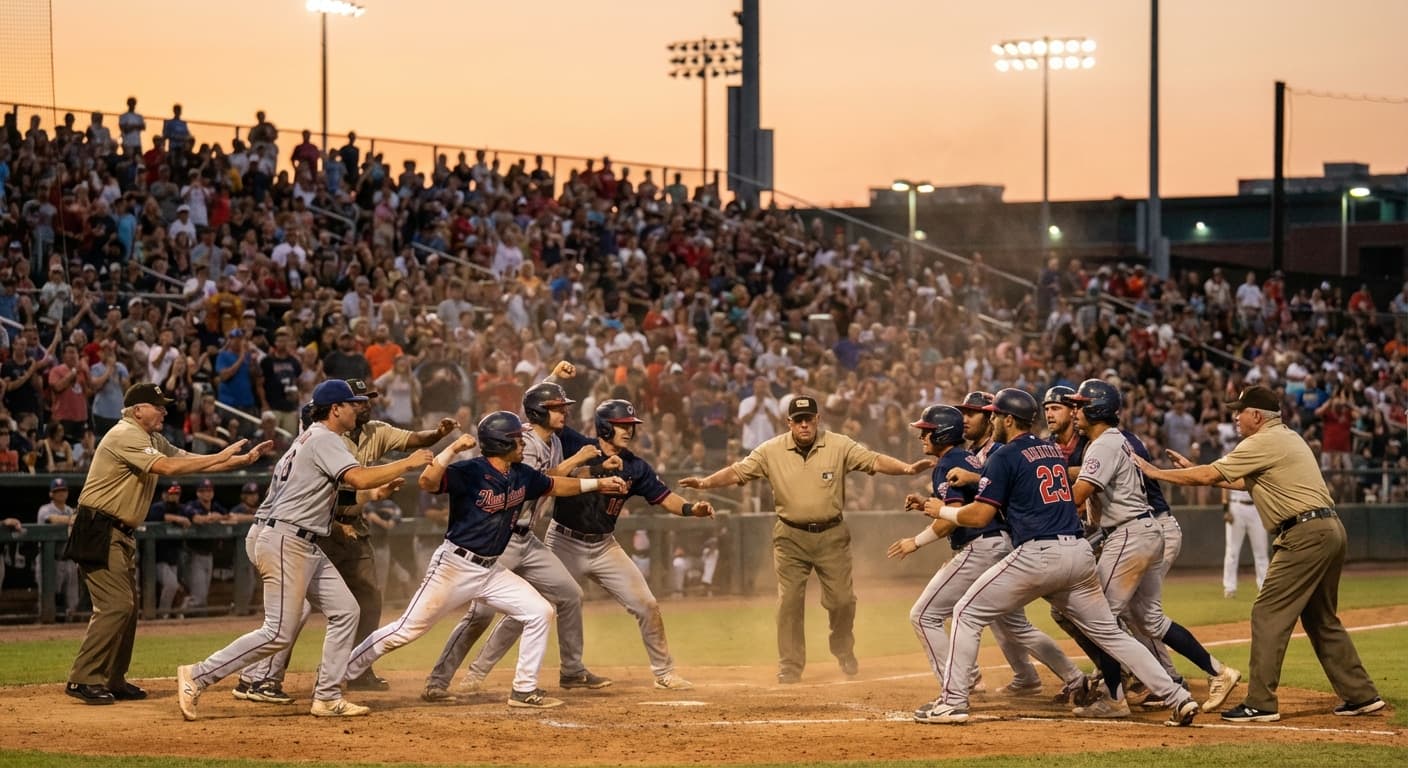 MLB Brawl Sets New Record for Most Practice Swings in a Game