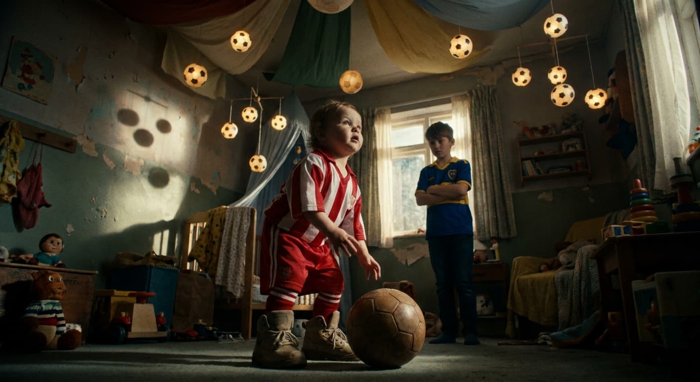 Mystical Infancy Duel: World Cup Final Foreseen in Fictional Diaper Duel
