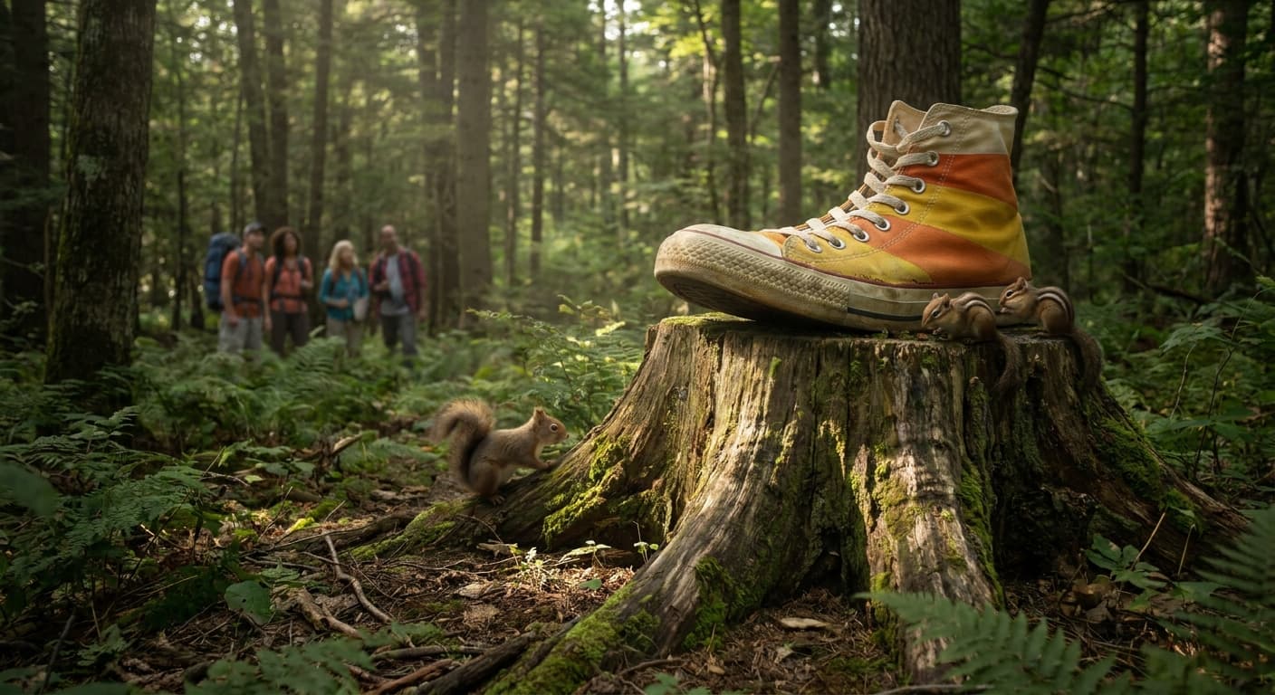Nation Torn Apart by Emperor Bigfoot's Sneaker Spectacle