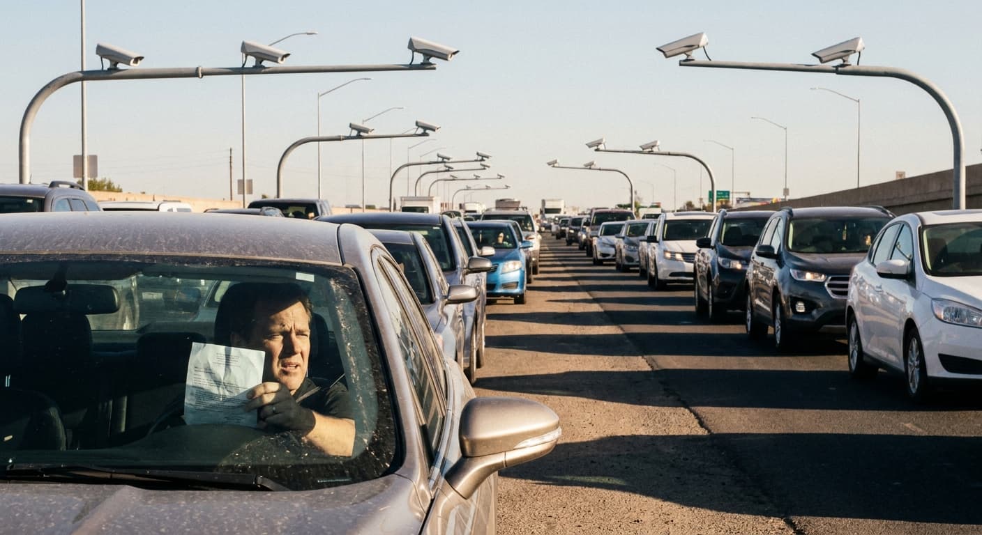 Nation's New License-Plate Cameras Issue Traffic Citations and Scathing Reviews